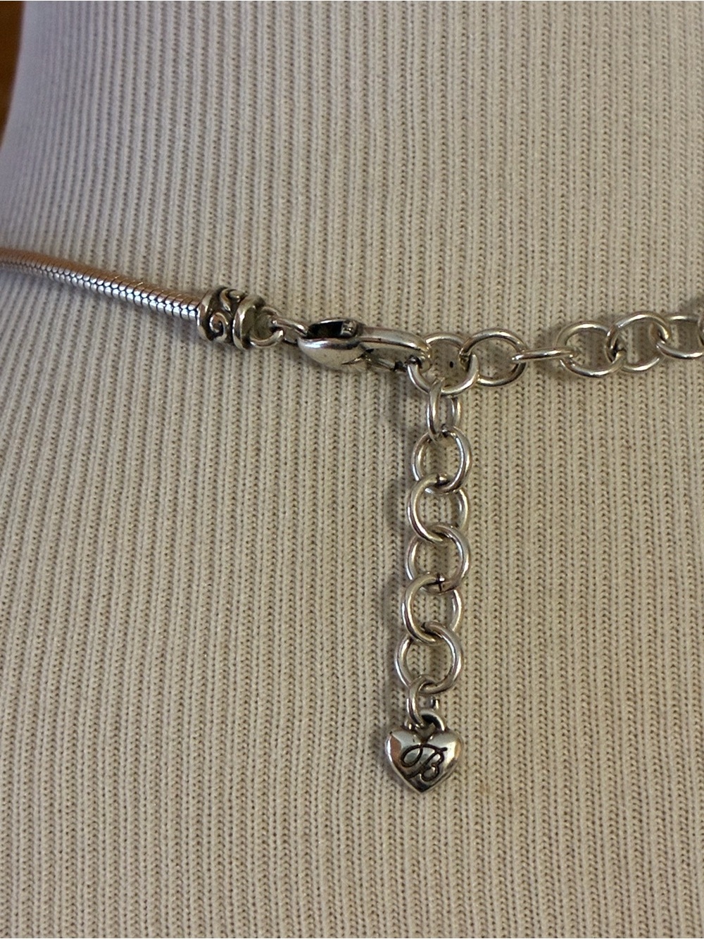 Brighton “Spellbound” Snake Chain Featuring Smokey Quartz Beads - Picture 6 of 10
